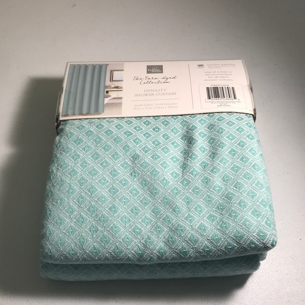 - DYNASTY SHOWER CURTAIN, THE YARN DYED COLLECTION